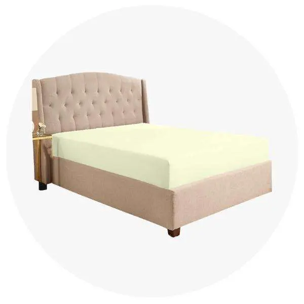 100 % egyptian cotton 35 cm deep fitted sheet cotton comfort bedding