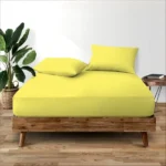 Egyptian Cotton Fitted sheet Yellow