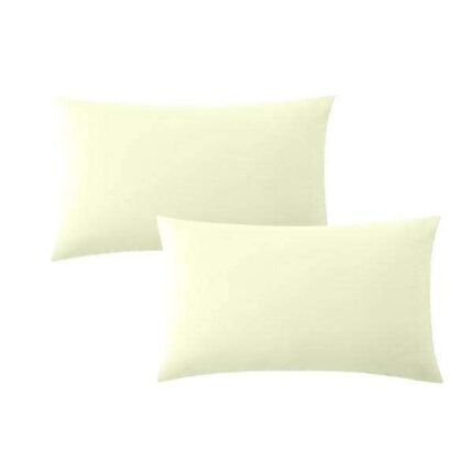 Housewife Pillow Cases in cream color