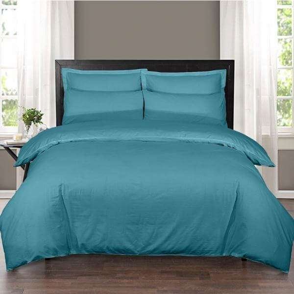 Egyptian Cotton Duvet Quilt Cover Bedding Set