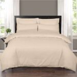 Egyptian Cotton Duvet Cover Beige Color