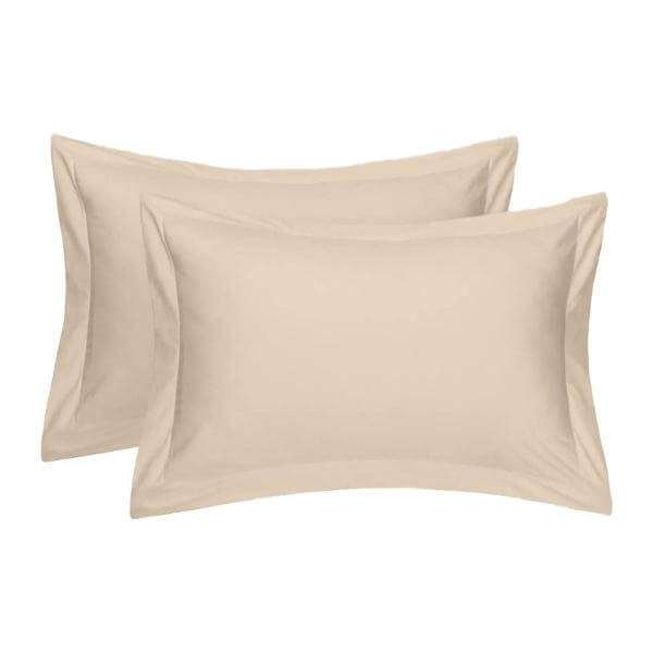 Egyptian Cotton Oxford Pillowcases Beige