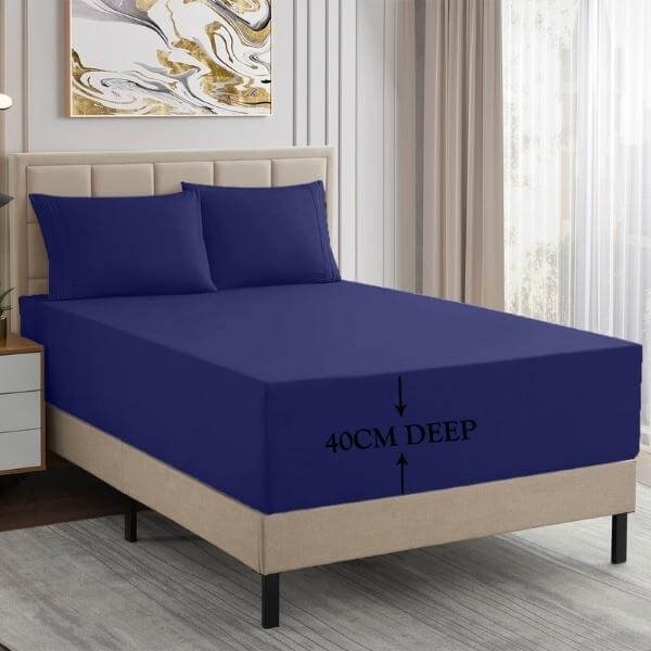 ALL COLORS UK 400 THREAD COUNT LUXURY 100% EGYPTIAN COTTON FLAT BED SHEETS 