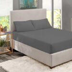 400 Thread Count 100% Cotton Extra Deep 35 cm Fitted Sheet Bed Sheets Single Double King Super Sizes - Image 5