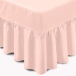 light pink Egyptian Cotton Valance Sheet