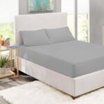 400 Thread Count 100% Cotton Extra Deep 35 cm Fitted Sheet Bed Sheets Single Double King Super Sizes - Image 11