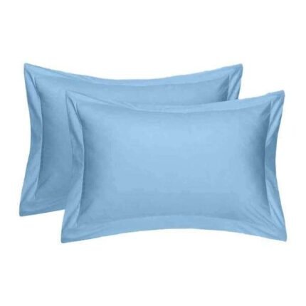 Sky Blue Egyptian Oxford Pillowcases