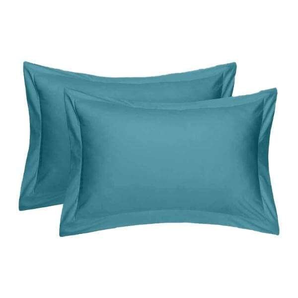 Teal Egyptian Oxford Pillowcases