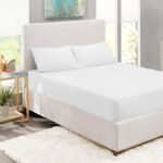 400 Thread Count 100% Cotton Extra Deep 35 cm Fitted Sheet Bed Sheets Single Double King Super Sizes