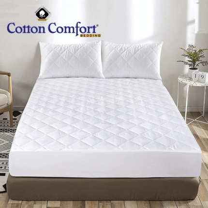 EXTRA DEEP QUILTED MATRESS MATTRESS PROTECTOR FITTED BED COVER !!!ALL SIZES !! 