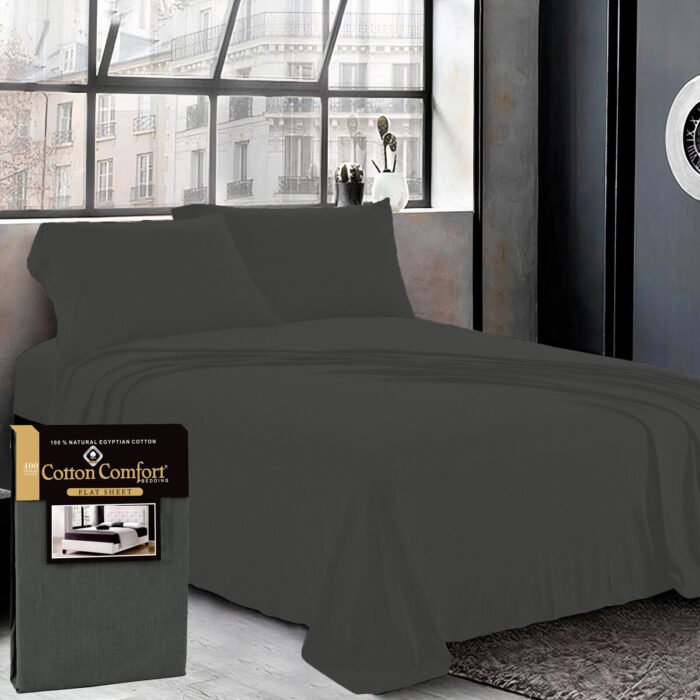 Buy Teal Color Flat Bed sheet | Luxury Egyptian Cotton