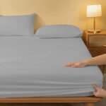 3PC Super King Fitted Bed Sheet Set Flannelette 100% Brushed Cotton 30cm/12″ Deep Fitted Sheet Super King With Pillow Cases 2 Pack - Image 7