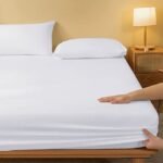 3PC Super King Fitted Bed Sheet Set Flannelette 100% Brushed Cotton 30cm/12″ Deep Fitted Sheet Super King With Pillow Cases 2 Pack - Image 5