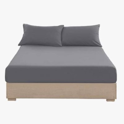 Egyptian Cotton Fitted Sheet Grey